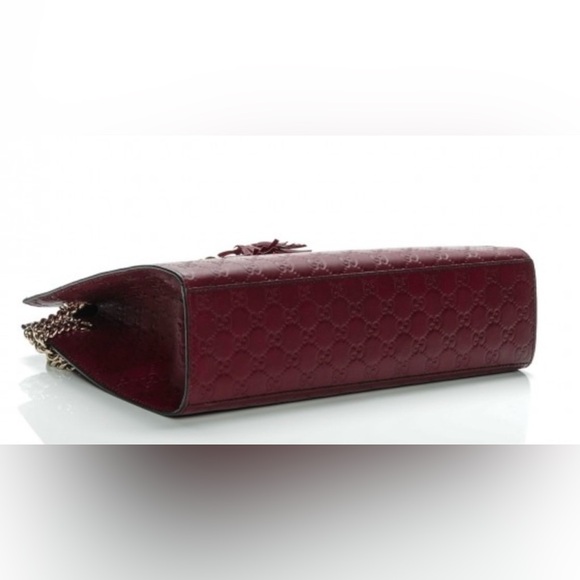 EUC Microguccissima Large Emily Chain Shoulder Bag - Picture 7 of 10